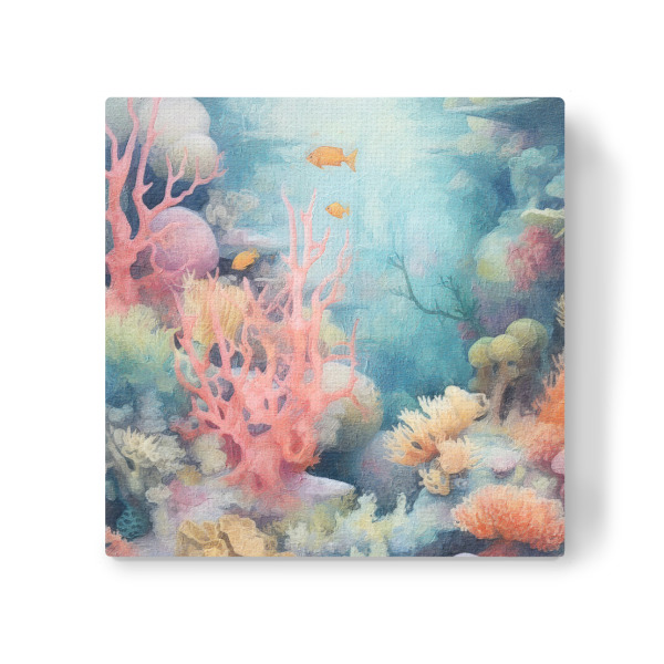 Leinwandbild "Unterwasserwelt I" artboxONE - Reise / Strand und Meer - Korallen,Ozean,Meer,Marine,Meeresleben