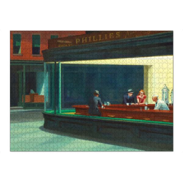 Puzzle Ravensburger "Amerikanische Nacht" artboxONE - Städte,Reise,Architektur,Reise / Länder,Städte / Weitere