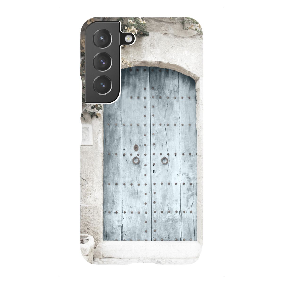 "Staubige blaue Tür B"für Samsung Galaxy - Premium-Case Handyhülle artboxONE