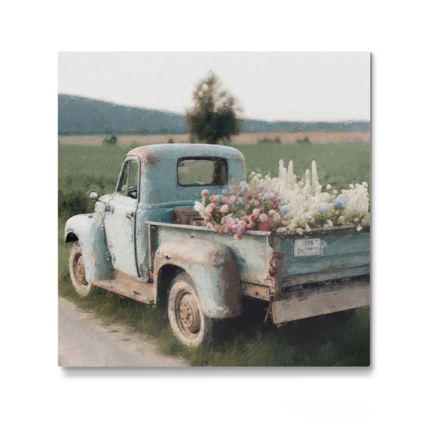 Galerie-Print "Blumenpflücker H" 30x30 cm artboxONE