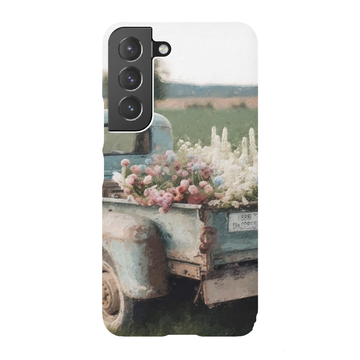 "Blumenpflücker H"für Samsung Galaxy - Premium-Case Handyhülle artboxONE