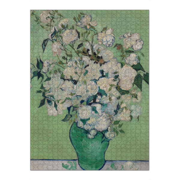 Puzzle Ravensburger "Grüne Vase" artboxONE - Natur,Floral,Abstrakt