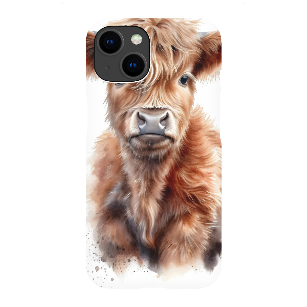 "Hochlandkuh Z"für iPhone - Premium-Case Handyhülle artboxONE