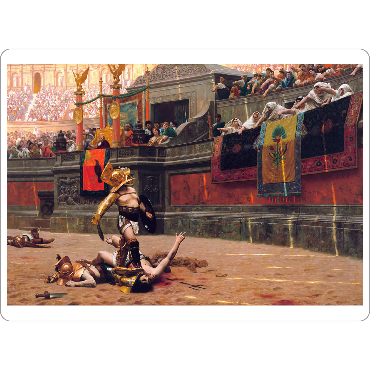 Tischset "Pollice Rückseite" artboxONE - Menschen,Städte / Rom,Für Papa,Männer