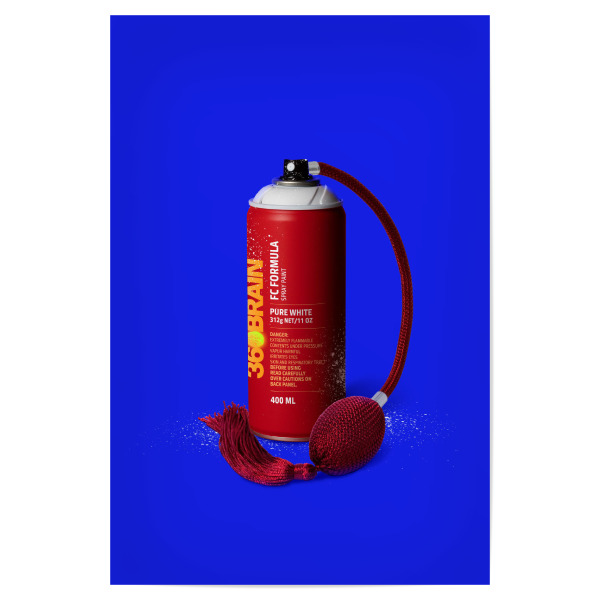 Poster 30x20 cm "Kunstparfüm" artboxONE - Abstrakt,Lustig