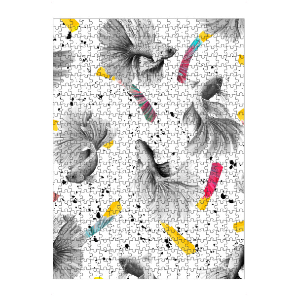 artboxONE Puzzle "Fish & Chips" artboxONE - Tiere,Lustig