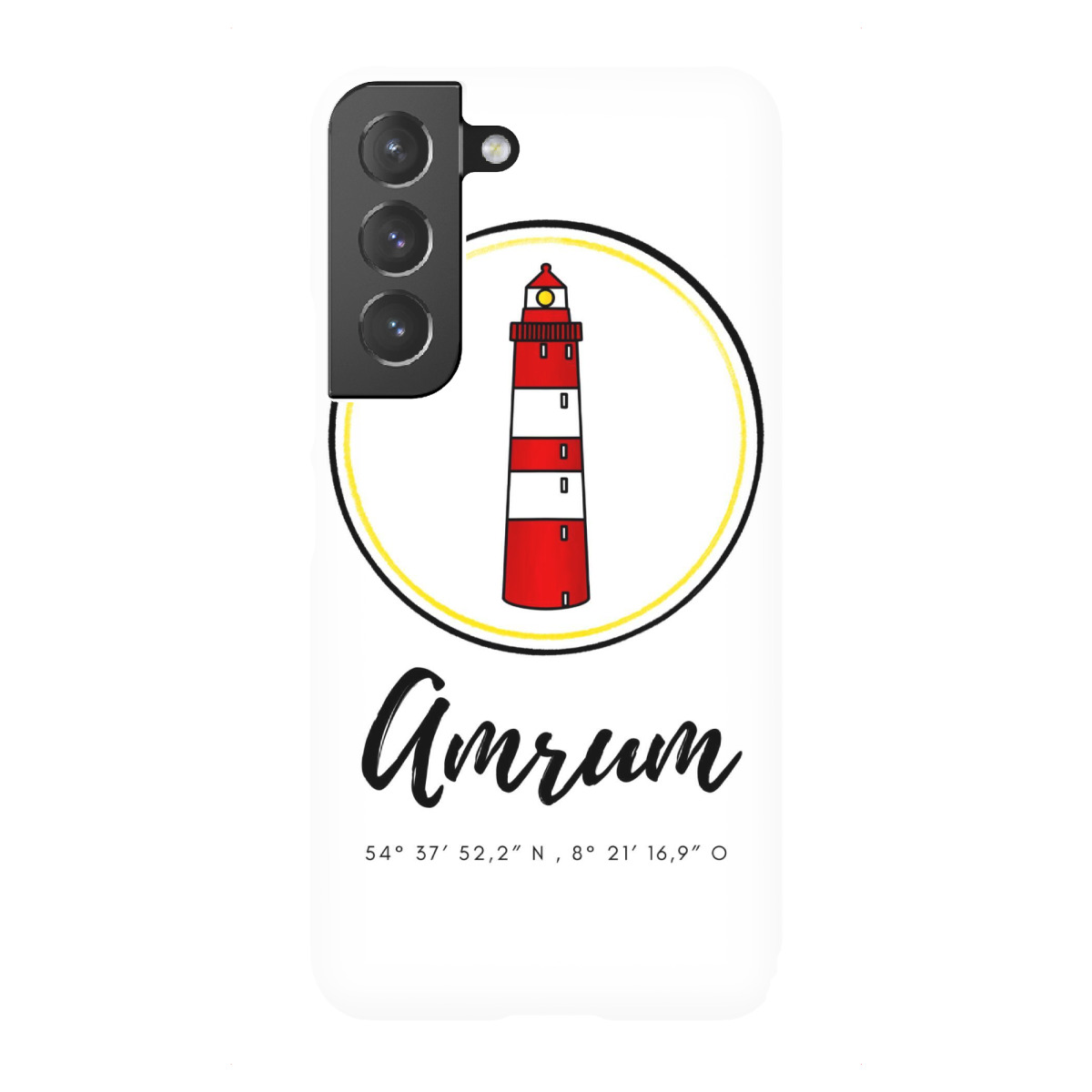 "Leuchtturm Amrum Nordsee"für Samsung Galaxy - Premium-Case Handyhülle artboxONE
