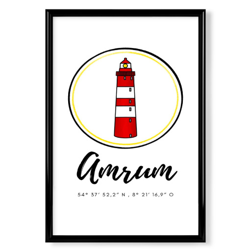 Leuchtturm Amrum Nordsee