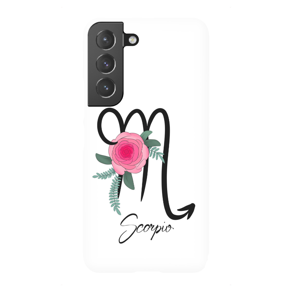 "Blumentierkreis: Skorpion"für Samsung Galaxy - Premium-Case Handyhülle artboxONE
