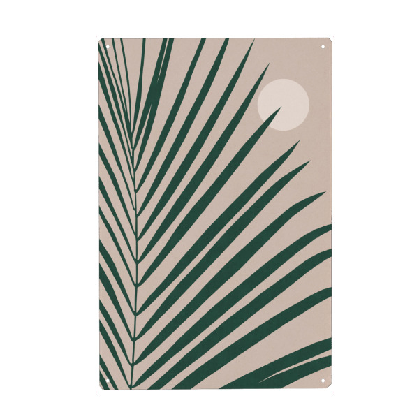 Metall Poster "Cacti E" artboxONE - Natur,Floral - Plant,Cacti,Nature,Flowers,Floral,Leaves,Garden,Cactus,Watercolor,Painting - Blechschild