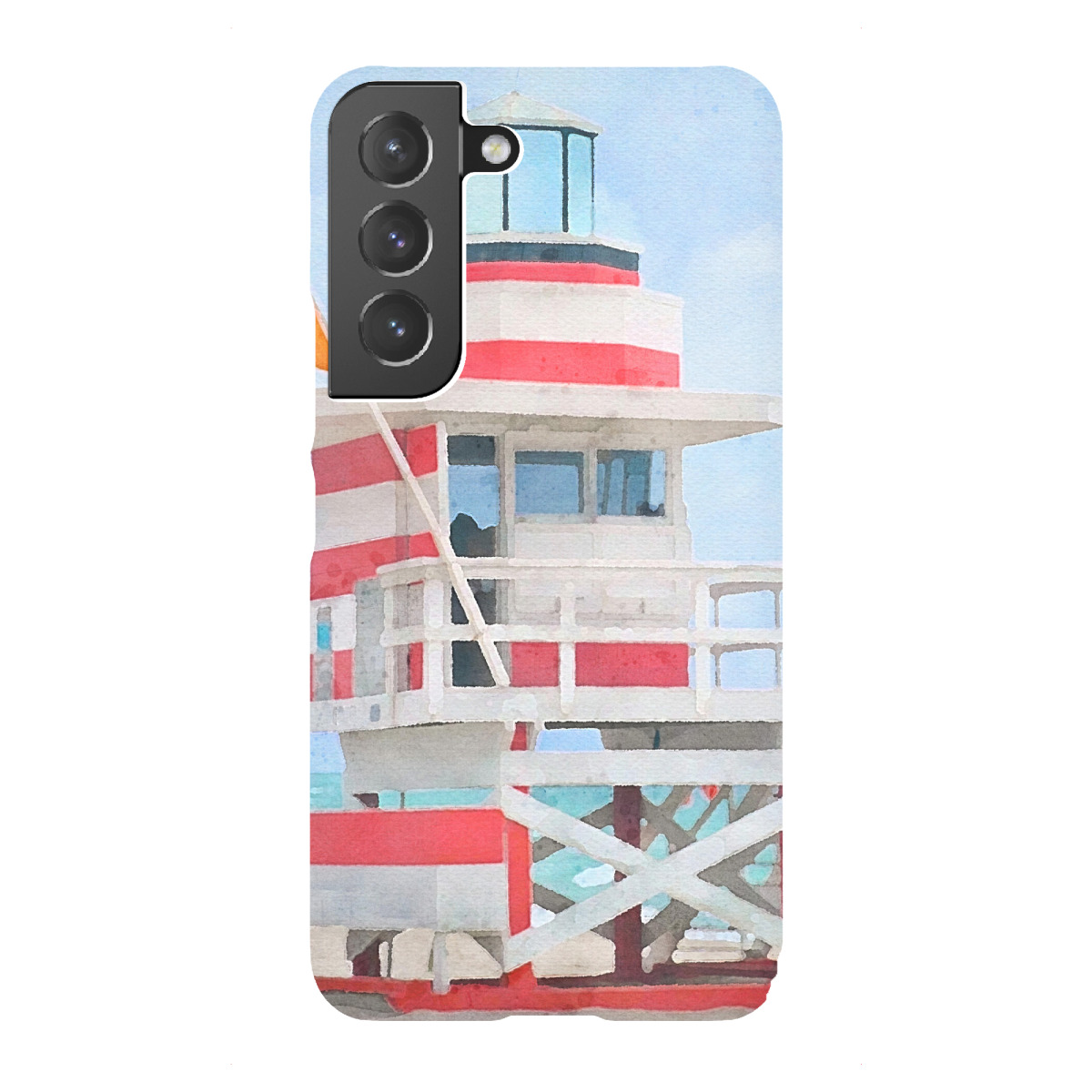 Samsung Galaxy "Rettungsschwimmerstand I" Premium-Case Handyhülle artboxONE