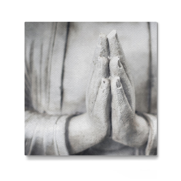Galerie-Print "Zen-Statue E" 30x30 cm artboxONE