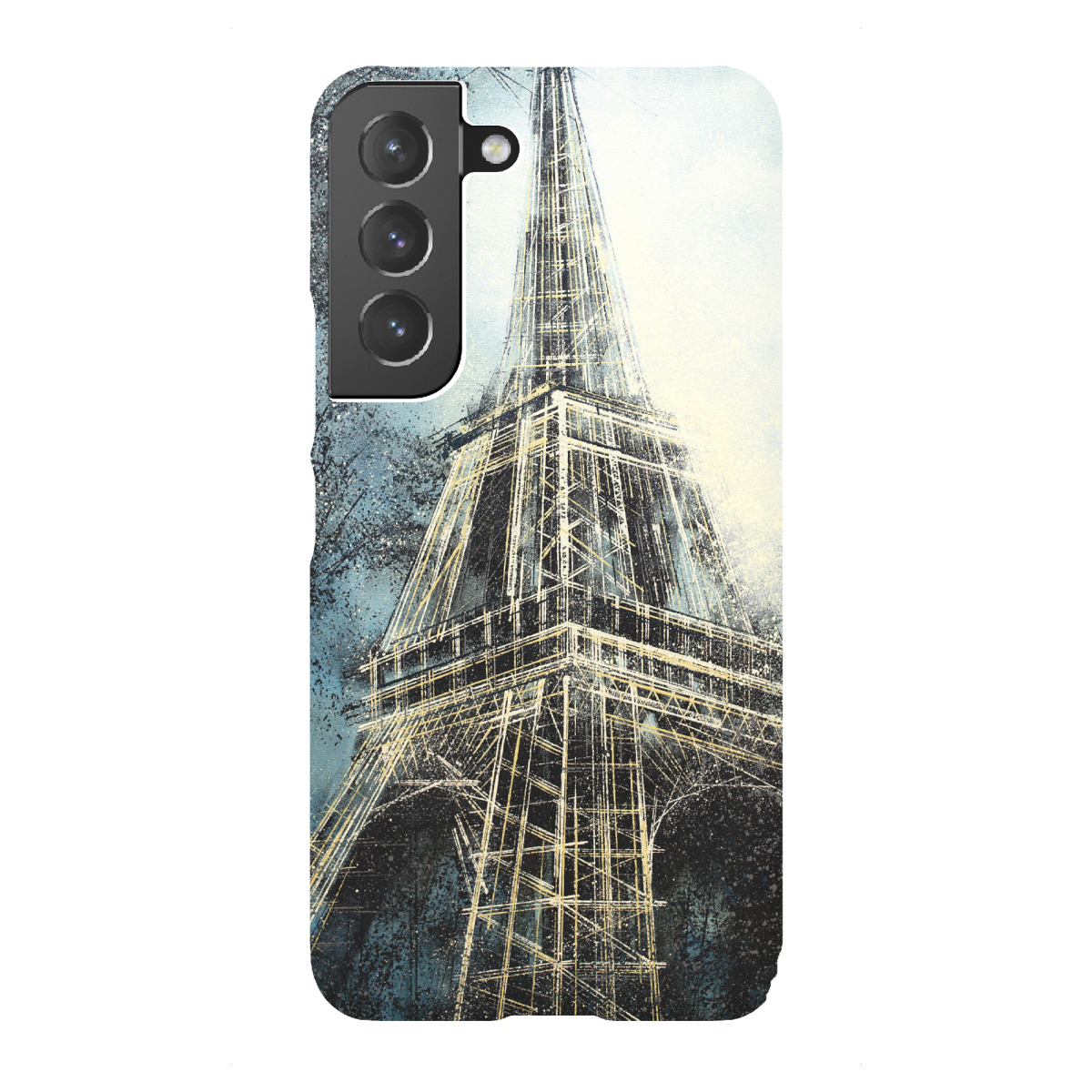 Samsung Galaxy "Eiffelturm - Abenddämmerung" Premium-Case Handyhülle artboxONE