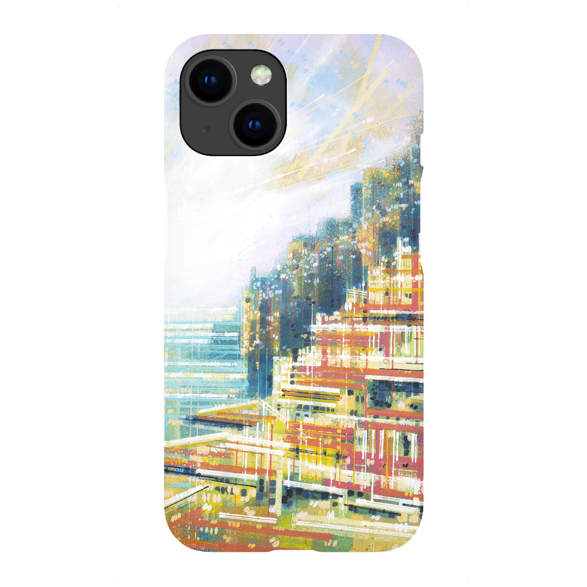"Ein Postiano-Sommer"für iPhone - Premium-Case Handyhülle artboxONE