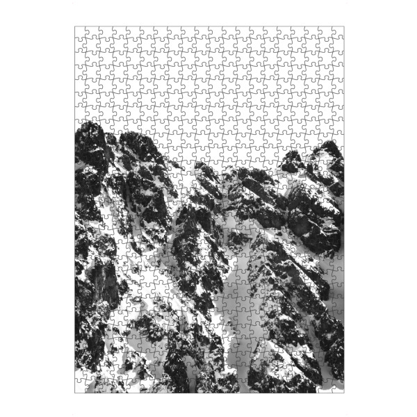 Puzzle Ravensburger "Berggipfel - verschneit" artboxONE - Natur,Reise