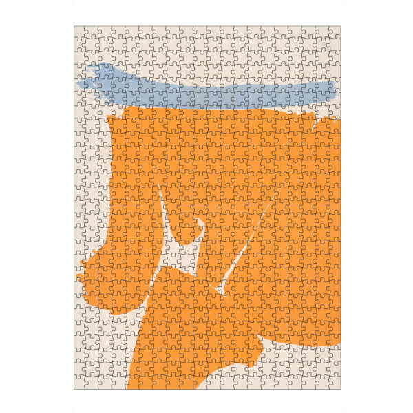 Puzzle Ravensburger "Friedel Dzubas-Abstract Exhibition" artboxONE - Typografie,Abstrakt,Festivals