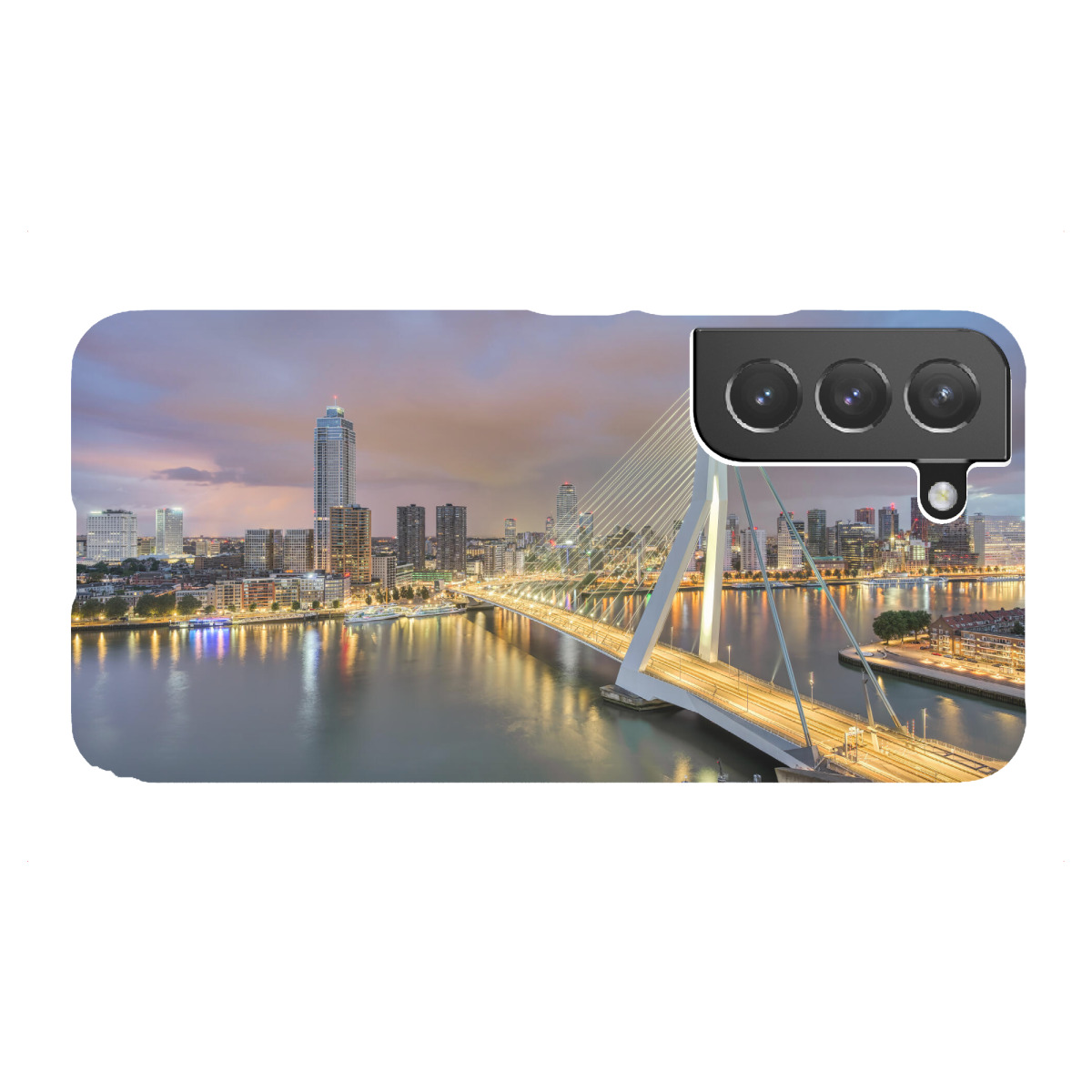 "Rotterdam Erasmusbrücke"für Samsung Galaxy - Premium-Case Handyhülle artboxONE