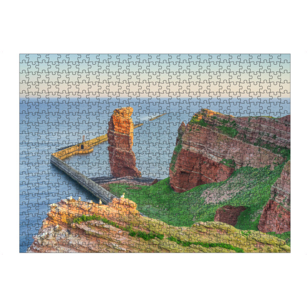 Puzzle Ravensburger "Helgoland am Morgen" artboxONE - Natur,Reise,Reise / Strand und Meer