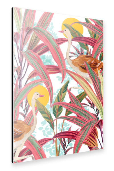 Alu-Dibond "Der Glaube ist der Vogel" 30x20 cm artboxONE