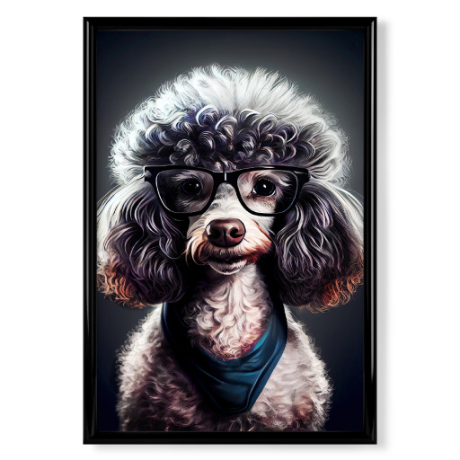 Hipster dog Bella