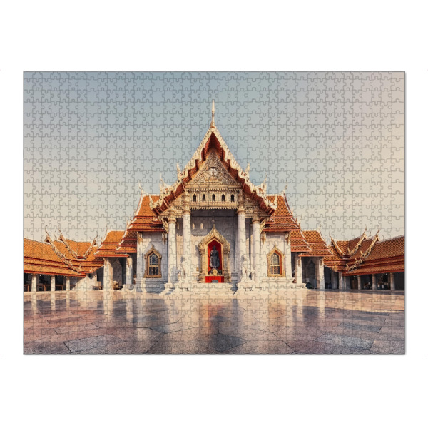 Puzzle Ravensburger "Architektur des Marmortempels" artboxONE - Reise,Architektur,Reise / Asien,Reise / Länder,Städte / Weitere