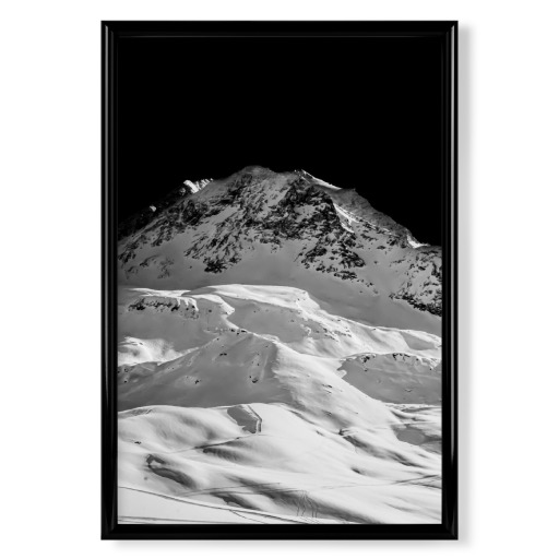 Mountain Peak in snow