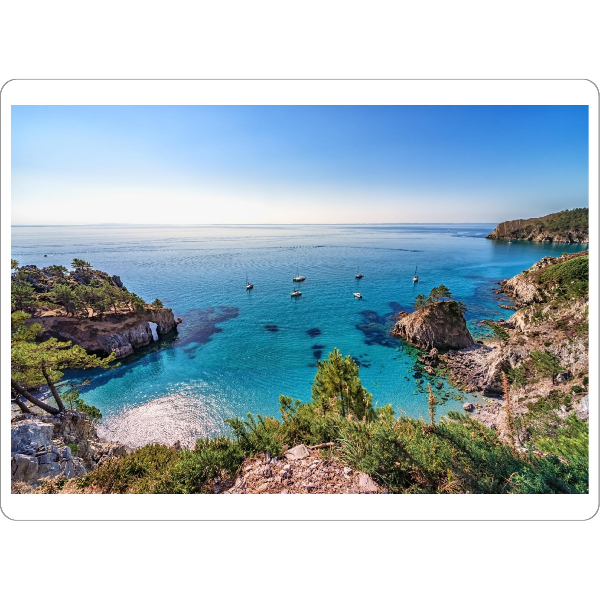 Tischset "Bretagne" artboxONE - Natur,Reise,Reise / Strand und Meer,Reise / Länder