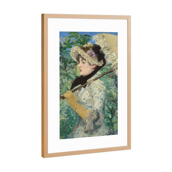 Poster mit Rahmen Kupfer "Jeanne Spring" artboxONE - Für Kinder,Menschen,Liebe,Für Mama,Für Papa