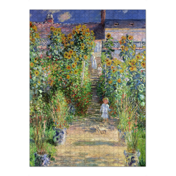 Puzzle Ravensburger "Der Garten von Monet à Vétheuil" artboxONE - Städte,Natur,Reise,Für Mama,Für Papa
