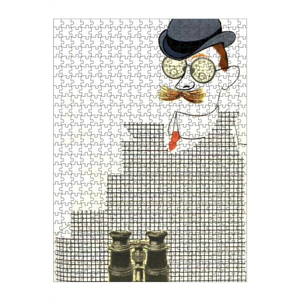 Puzzle Ravensburger "In 80 Tagen um die Welt" artboxONE - Reise,Menschen - Jules verne,80 tage,Welt,Reise,Illustration,Buch - Bild jules verne