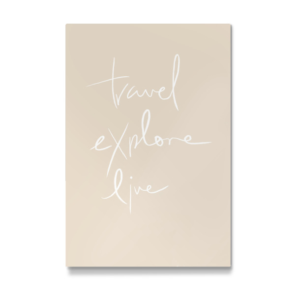 Galerie-Print "Travel explore and live" 30x20 cm artboxONE