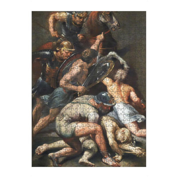 Puzzle Ravensburger "Schlacht von Konstantin" artboxONE - Reise,Menschen,Für Mama,Für Papa,Männer