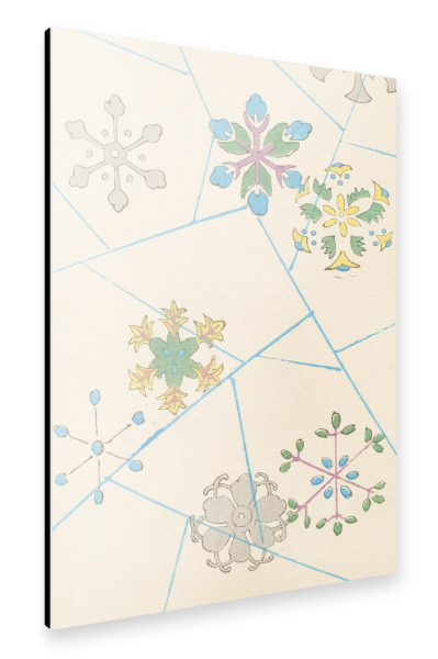 Alu-Dibond "Florale Formen" 30x20 cm artboxONE