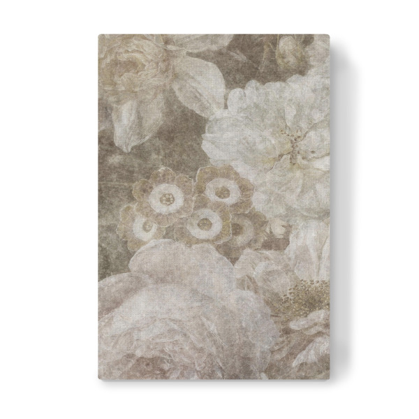 Leinwandbild "Floraler Grunge F" artboxONE - Floral,Abstrakt - Blumen,Blumen,Grunge,Verzweifelt