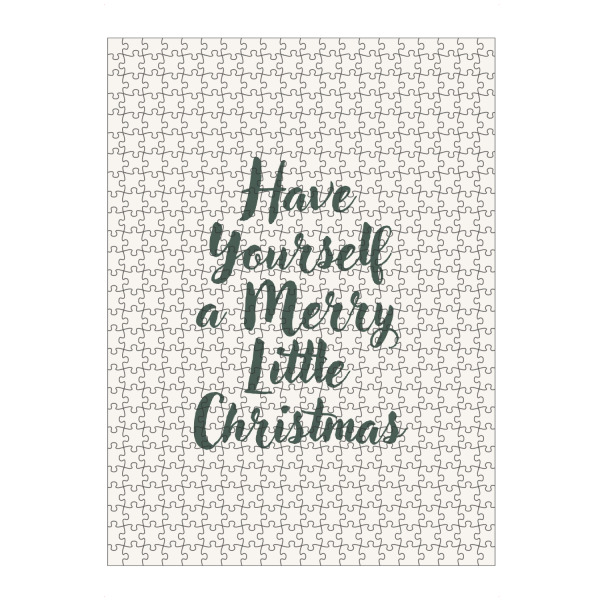 artboxONE Puzzle "Habt frohe Weihnachten" artboxONE - Typografie,Für Kinder,Menschen,Weihnachten,Festivals