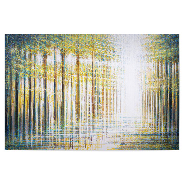 Poster "Lichttanz durch den Wald" artboxONE - Natur - Wald,Wald,Wald,Sinlight,Bäume,Sonnenschein