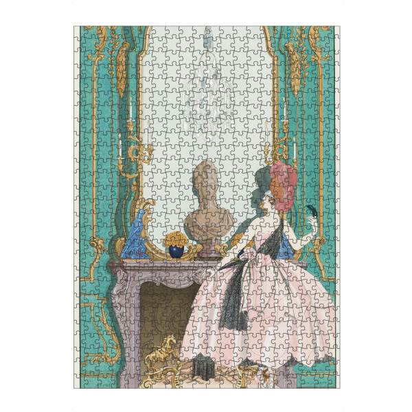 artboxONE Puzzle "George Barbier - Mademoiselle" artboxONE - Menschen,Fashion,Für Mama