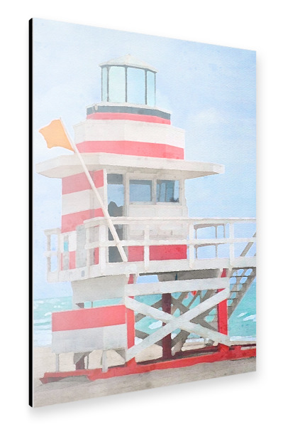 Alu-Dibond "Rettungsschwimmerstand L" 30x20 cm artboxONE
