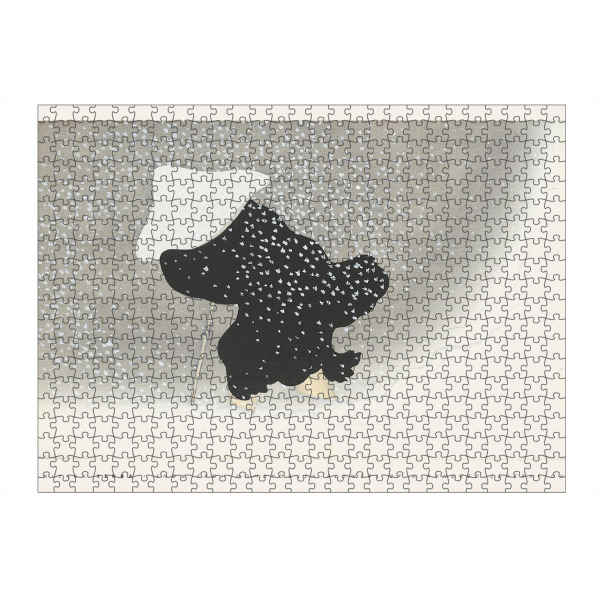Puzzle Ravensburger "Sekka - Japanischer Schnee" artboxONE - Typografie,Natur,Menschen