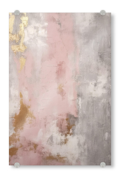 Acrylglasbild "Abstrakte pastel Romantik" artboxONE - Abstrakt,Architektur,Marmor