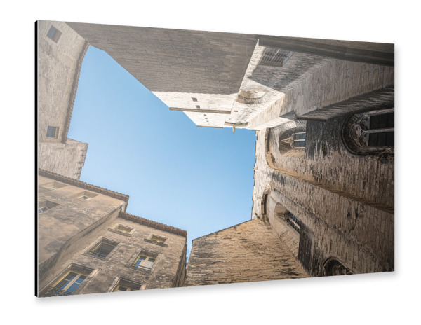 Alu-Dibond "Papstpalast Avignon" 30x20 cm artboxONE