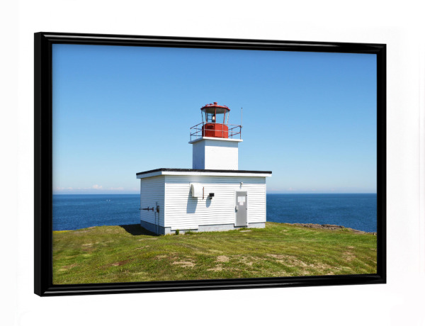 Poster mit schwarzem Rahmen "The Brier Island Lighthouse" artboxONE - Reise,Architektur,Reise / Strand und Meer,Reise / Länder