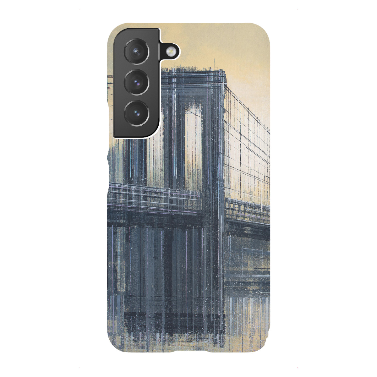 "Sonnenuntergang - Brooklyn Bridge"für Samsung Galaxy - Premium-Case Handyhülle artboxONE