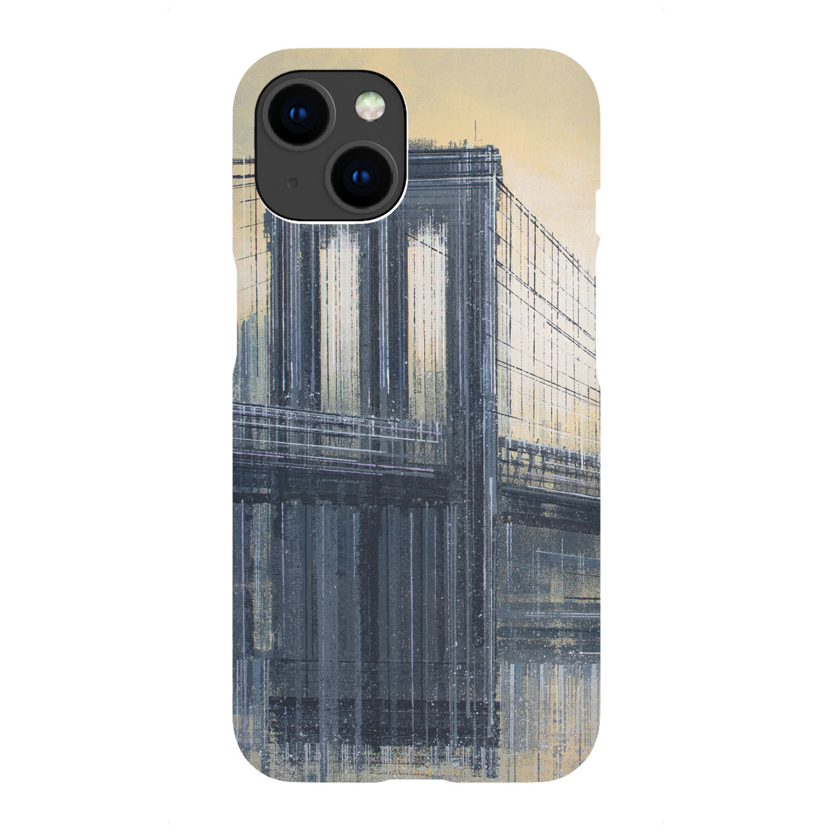"Sonnenuntergang - Brooklyn Bridge"für iPhone - Premium-Case Handyhülle artboxONE