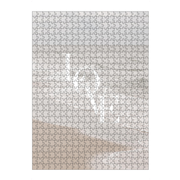 Puzzle Ravensburger "Beach love" artboxONE - Typografie,Natur,Liebe