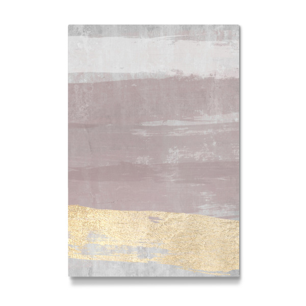 Galerie-Print "Rosa und graues abstraktes L" 30x20 cm artboxONE