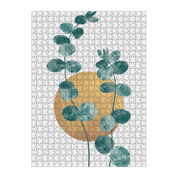 artboxONE Puzzle "Geometric and botanical I" artboxONE - Natur,Floral