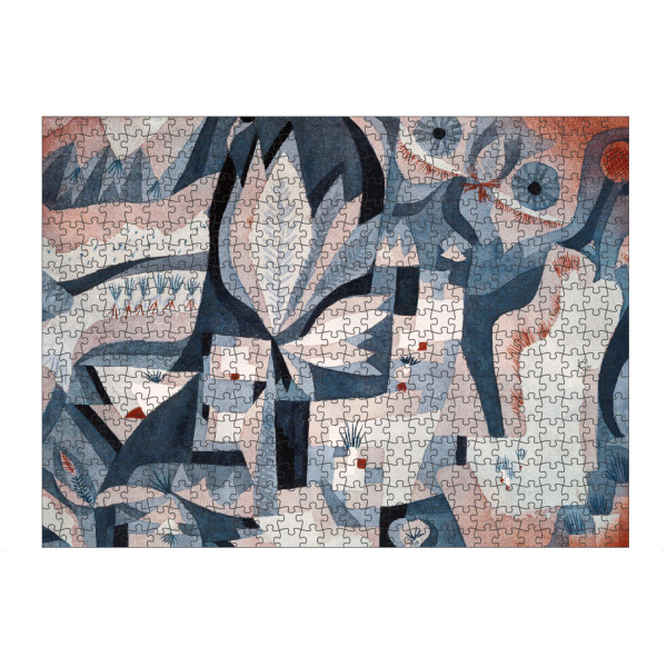 artboxONE Puzzle "Trockener, kühlerer Garten" artboxONE - Abstrakt,Geometrie,Für Mama,Für Papa,Galaxy