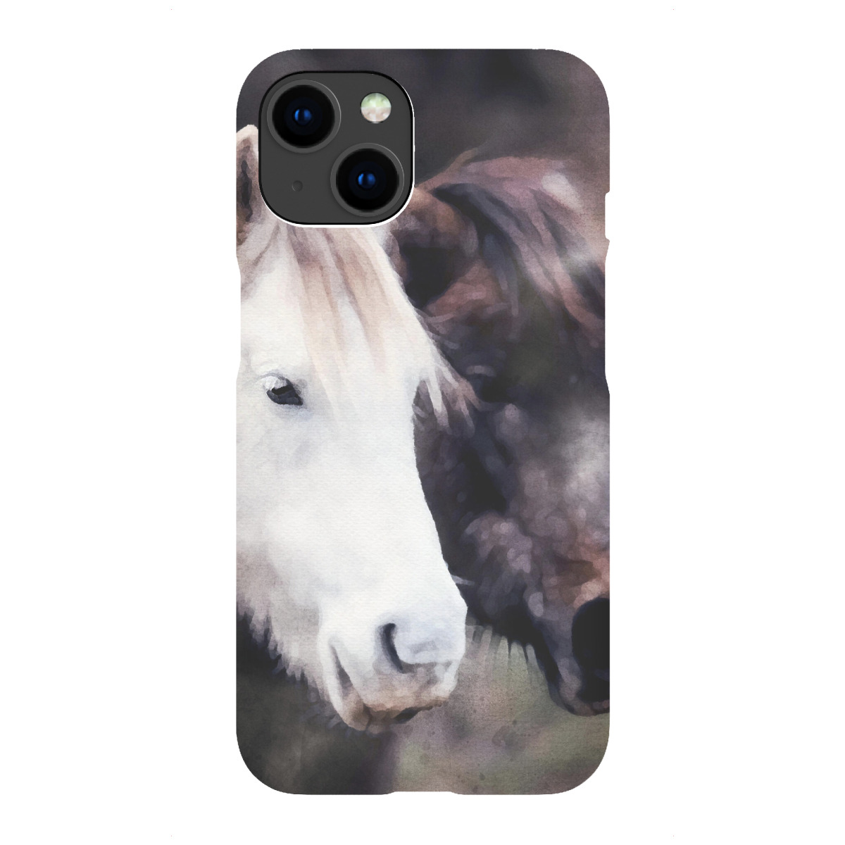 iPhone "Pferde A" Premium-Case Handyhülle artboxONE