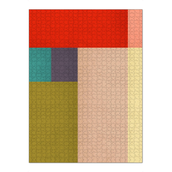 Puzzle Ravensburger "Colorful geometric composition E" artboxONE - Abstrakt,Geometrie - Abstrakt,Geometrie,Formen,Aqarell,Bunt - Bild abstrakt